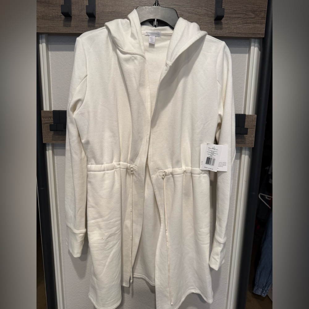 Beyond Yoga Cream Hooded Jacket